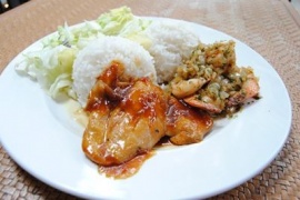 海老ぷりっぷり【ガーリックシュリンプ】